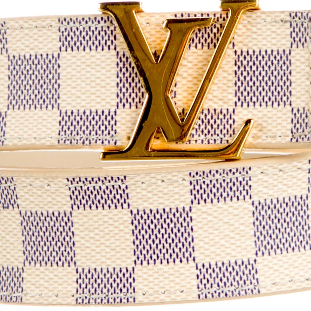 Louis Vuitton damier azur belt